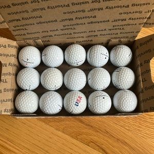 15 Maxfli golf balls